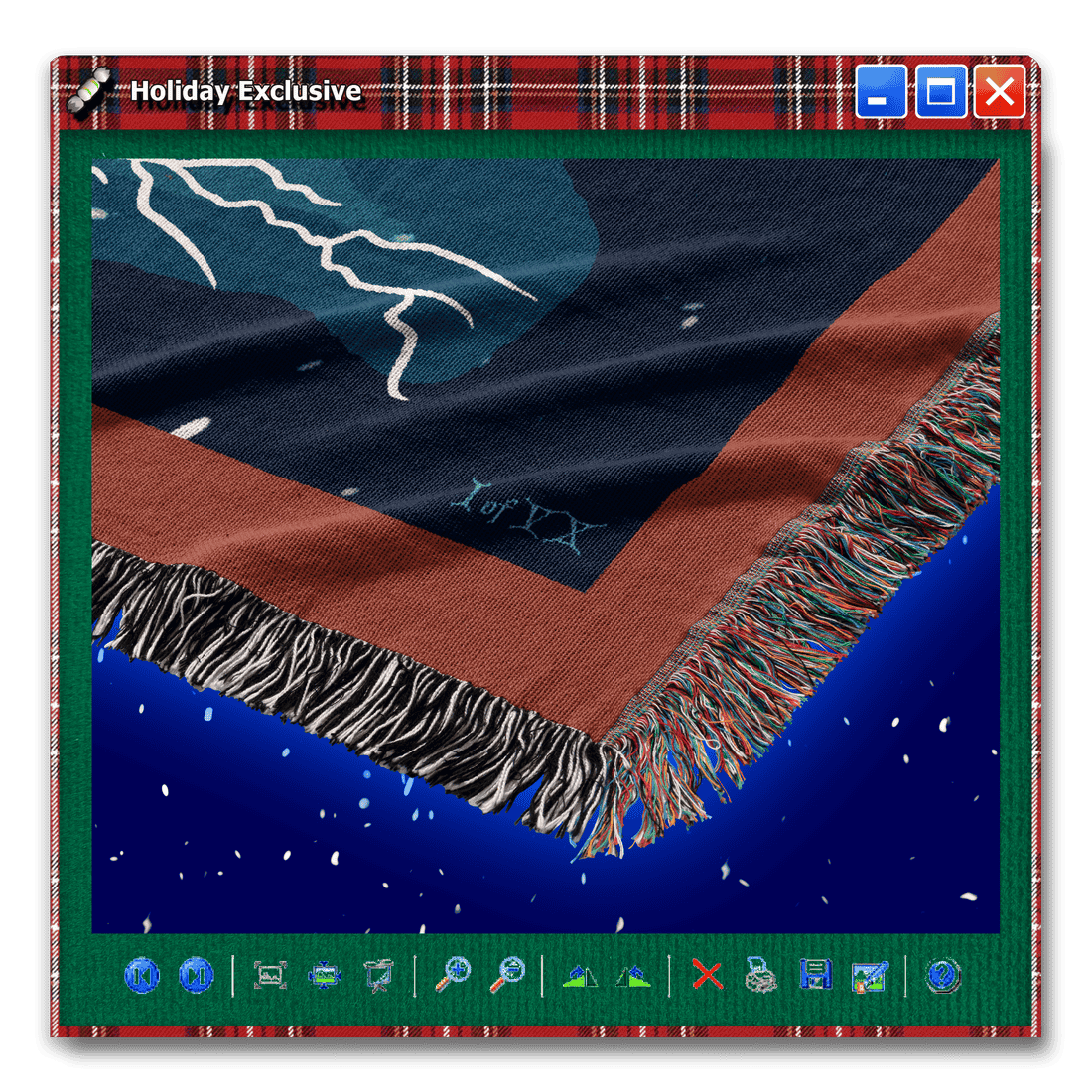 Gielinor Vacation Woven Blanket