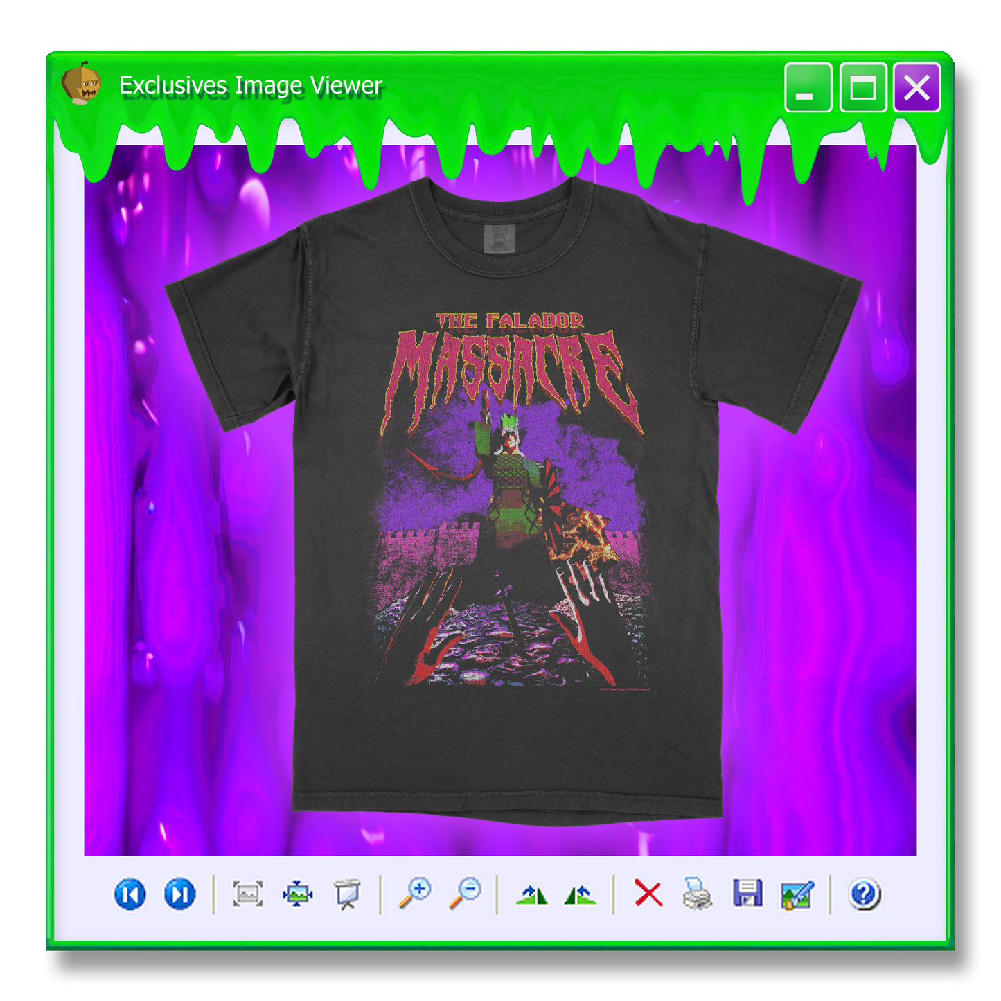 Falador Massacre Vintage Tee