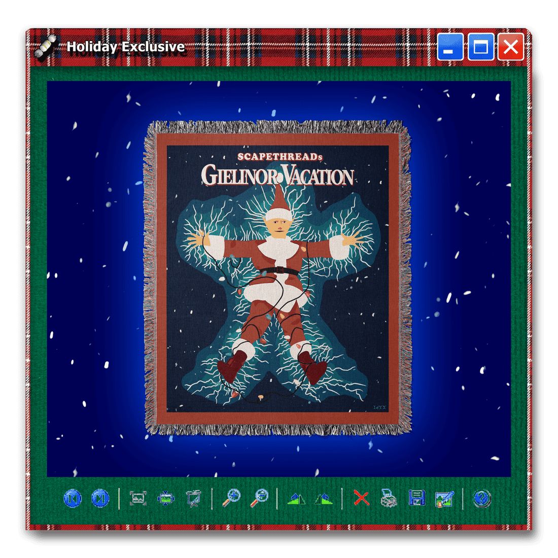 Gielinor Vacation Woven Blanket