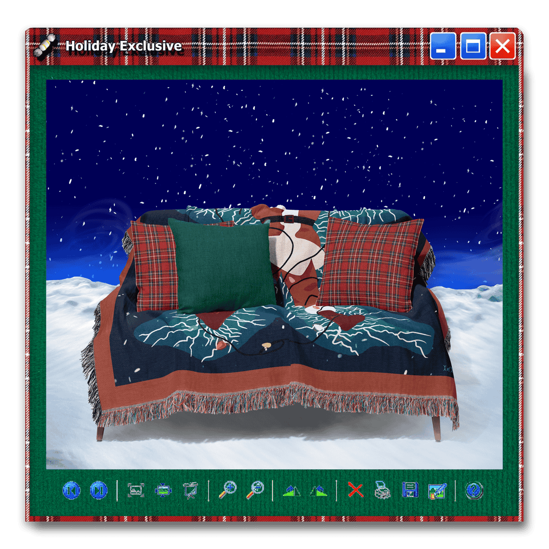 Gielinor Vacation Woven Blanket