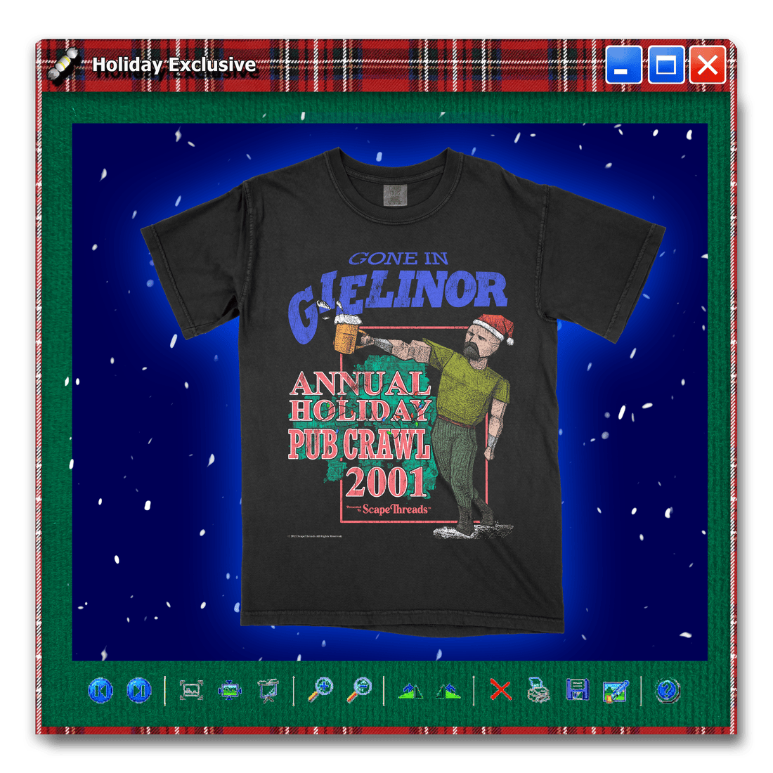 '01 Gone In Gielinor Vintage Tee