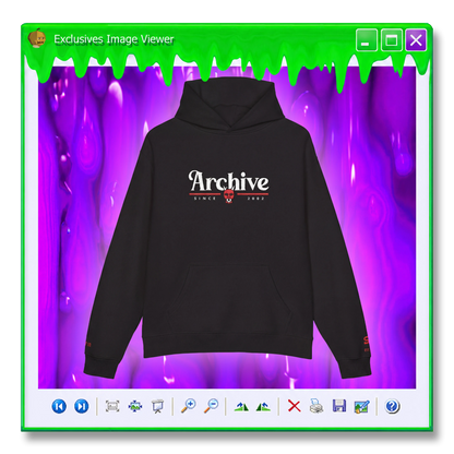 H'ween 02 Mask Embroidered Hoodie